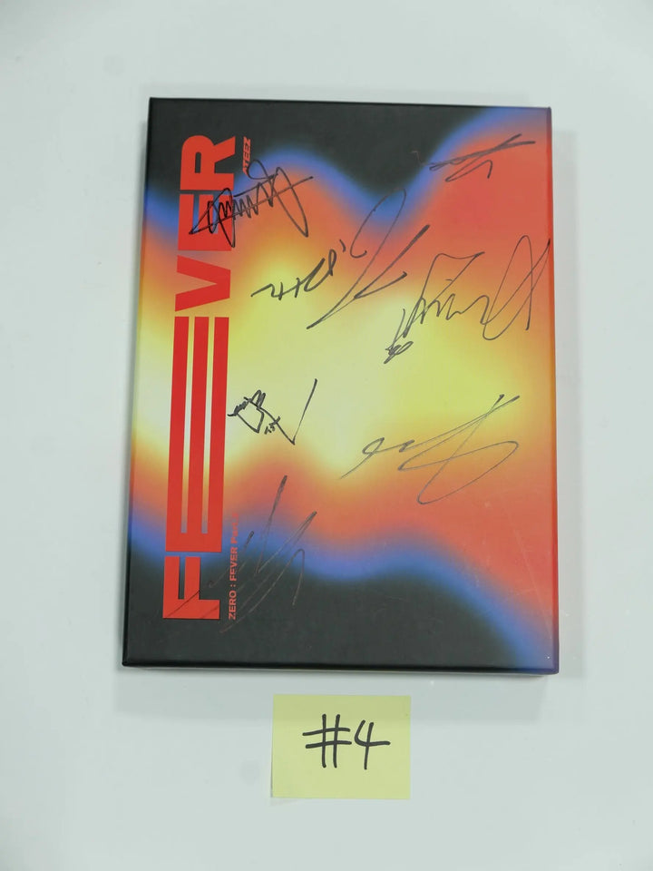 TXT, Ateez, Trasure - Hand Autographed(Signed) Promo Album (OLD) - HALLYUSUPERSTORE