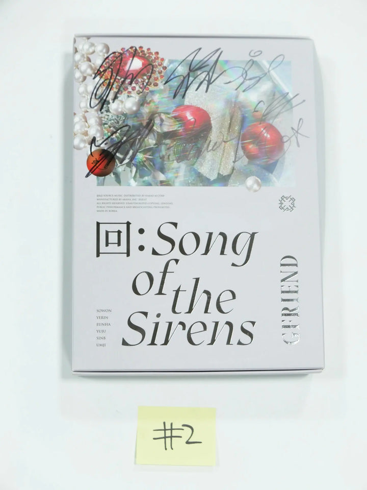 WJSN, Mamamoo, GFriend - Hand Autographed(Signed) Promo Album (OLD) - HALLYUSUPERSTORE