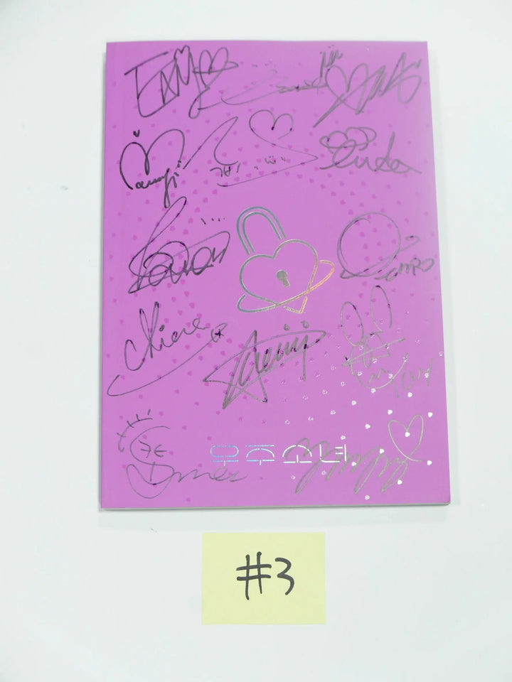 WJSN, Mamamoo, GFriend - Hand Autographed(Signed) Promo Album (OLD) - HALLYUSUPERSTORE
