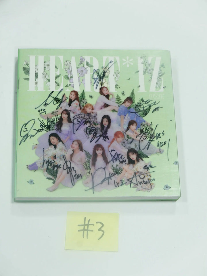 IZONE, Oh My Girl, Red Velvet - Hand Autographed(Signed) Promo Album - HALLYUSUPERSTORE