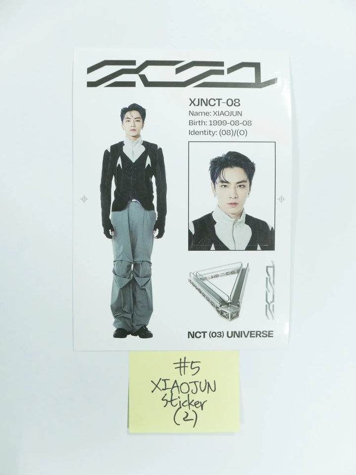 NCT "Universe - The 3rd Album" - Official Sticker, Postcard - HALLYUSUPERSTORE