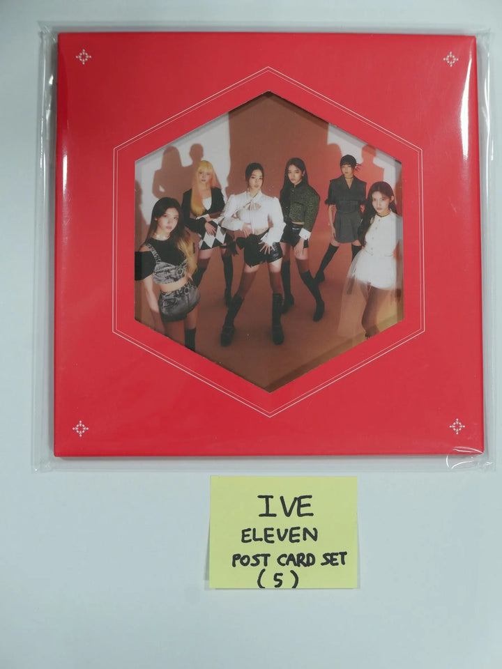IVE 'ELEVEN' 1st Single - Starship Postcard Set, Photo Slogan - HALLYUSUPERSTORE