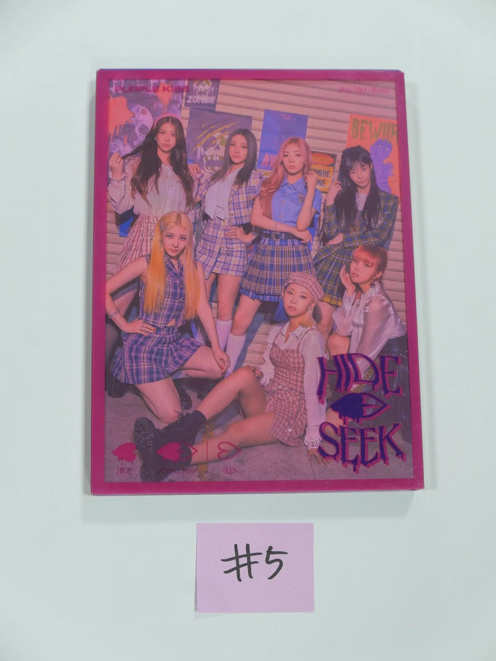 Purple Kiss - Hand Autographed(Signed) Album - HALLYUSUPERSTORE