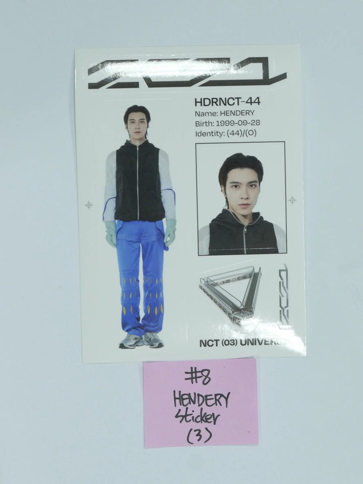 NCT "Universe - The 3rd Album" - Official Sticker - HALLYUSUPERSTORE