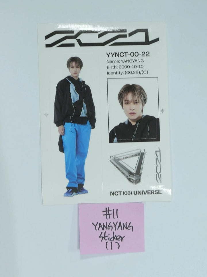 NCT "Universe - The 3rd Album" - Official Sticker - HALLYUSUPERSTORE