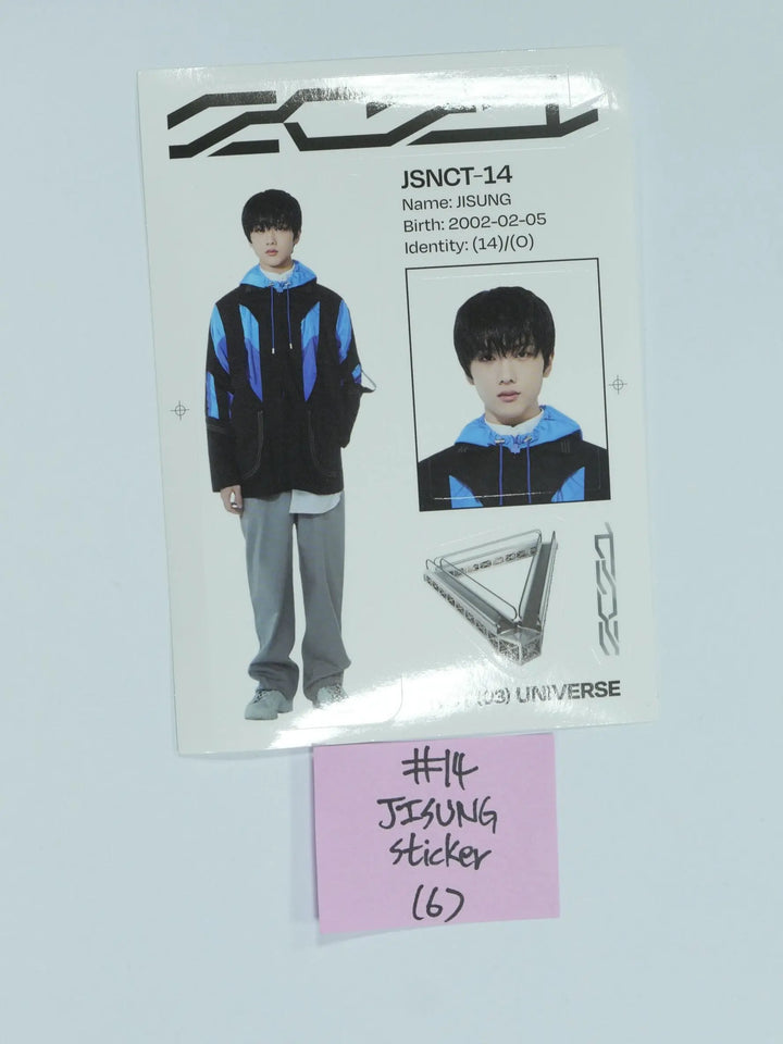 NCT "Universe - The 3rd Album" - Official Sticker - HALLYUSUPERSTORE