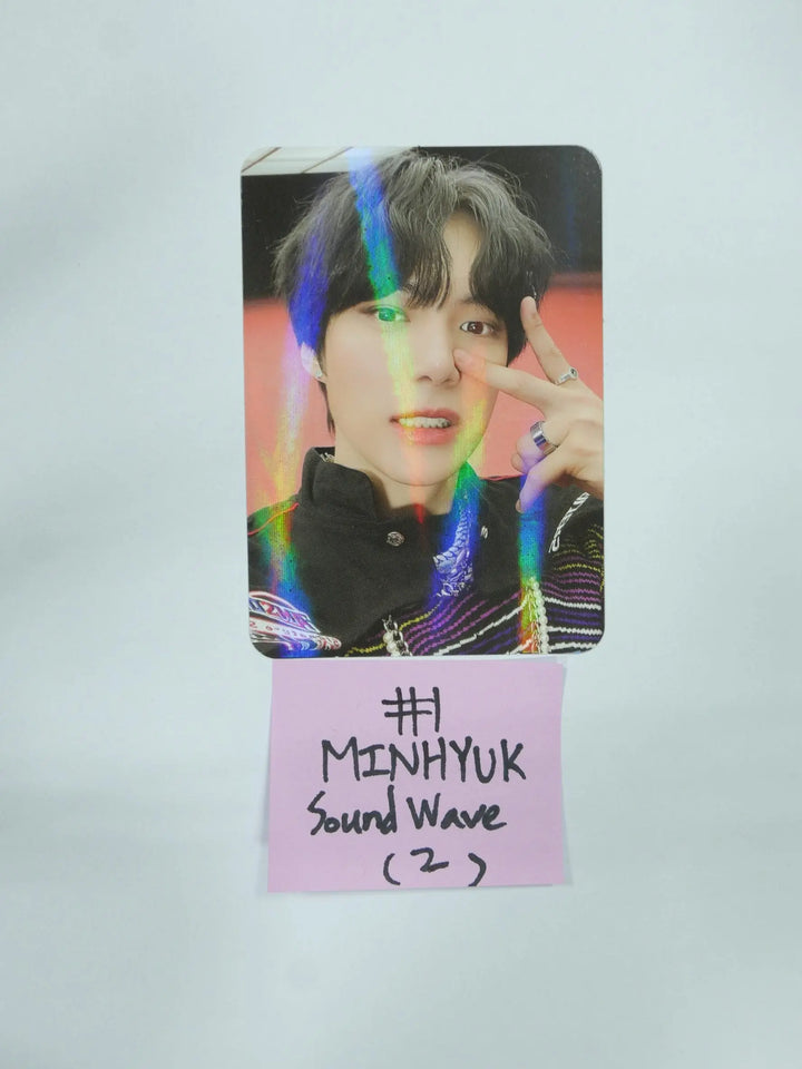 Monsta X 'No Limit' - Sound Wave Fansign Event Hologram Photocard - HALLYUSUPERSTORE