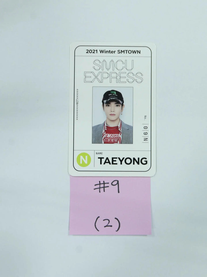 NCT - 2021 Winter Smtown SMCU Express (Night Version) Photocard - HALLYUSUPERSTORE