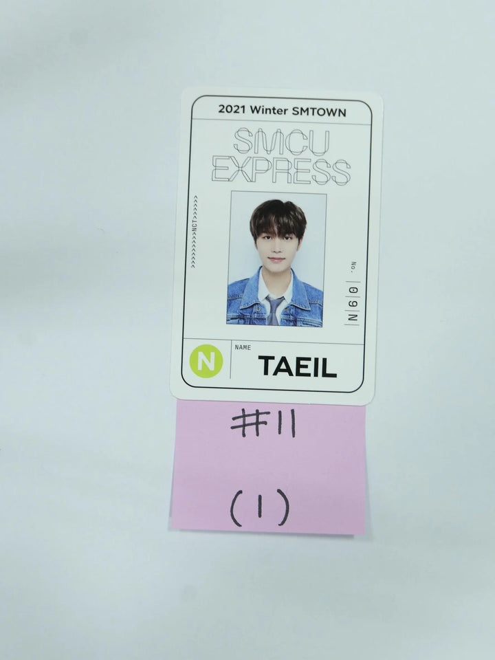 NCT - 2021 Winter Smtown SMCU Express (Night Version) Photocard - HALLYUSUPERSTORE