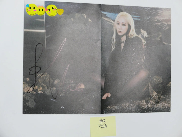 Everglow 'Return of The Girl' - A Cut Page From Fansign Event Albums - HALLYUSUPERSTORE