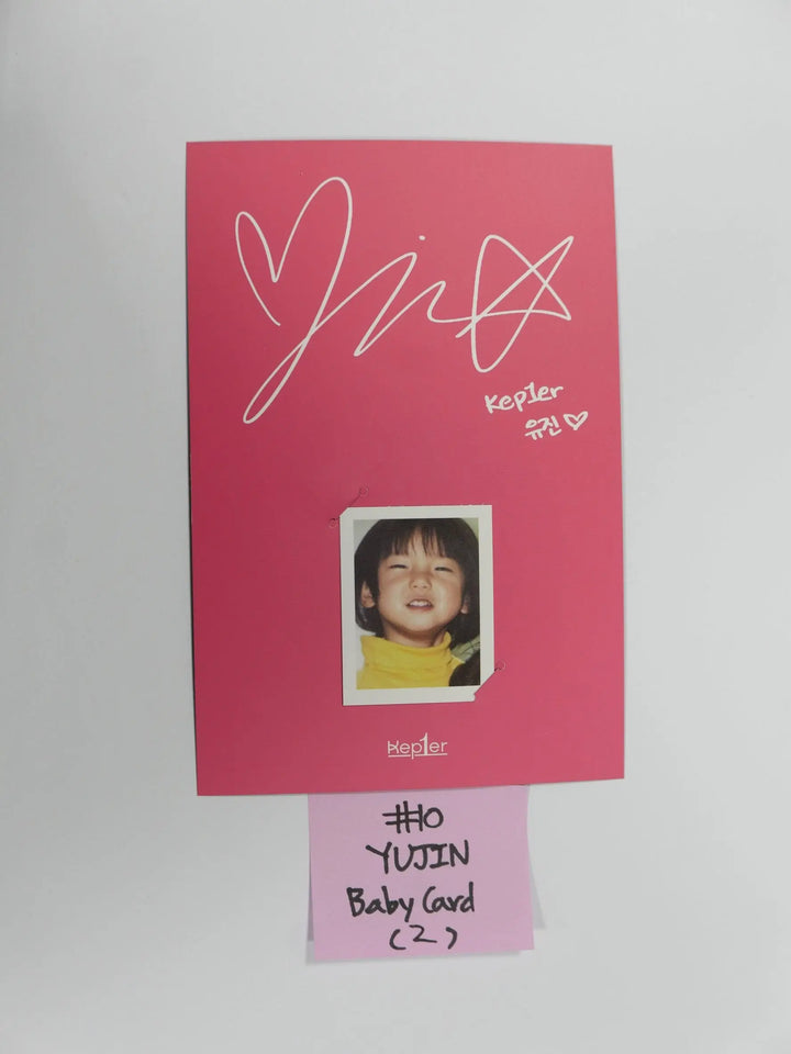 Kep1er "FIRST IMPACT" 1st - Pre-Order Benefit Baby Photcard, Official Postcard - HALLYUSUPERSTORE