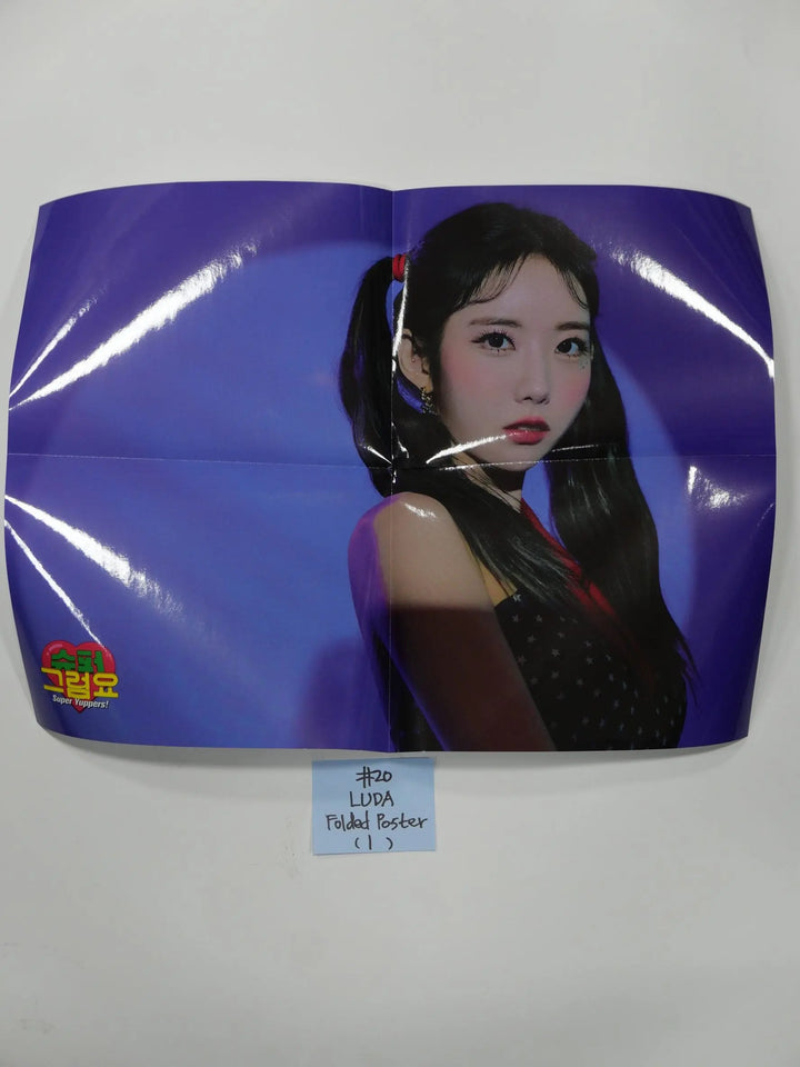 WJSN Chocome "Super Yuppers !" 2nd Single - Official Photocard, Hologram Postcard, Folded Poster - HALLYUSUPERSTORE