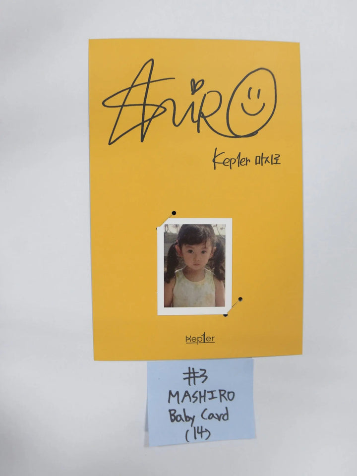 Kep1er "FIRST IMPACT" 1st - Pre-Order Benefit Baby Photcard - HALLYUSUPERSTORE