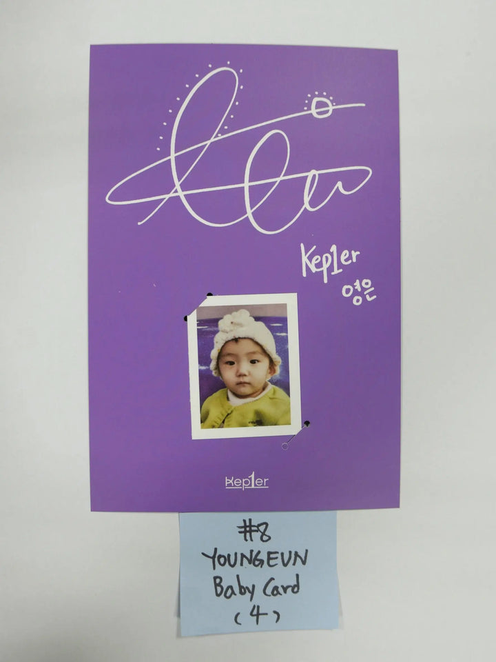 Kep1er "FIRST IMPACT" 1st - Pre-Order Benefit Baby Photcard - HALLYUSUPERSTORE