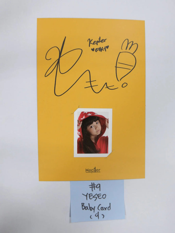 Kep1er "FIRST IMPACT" 1st - Pre-Order Benefit Baby Photcard - HALLYUSUPERSTORE