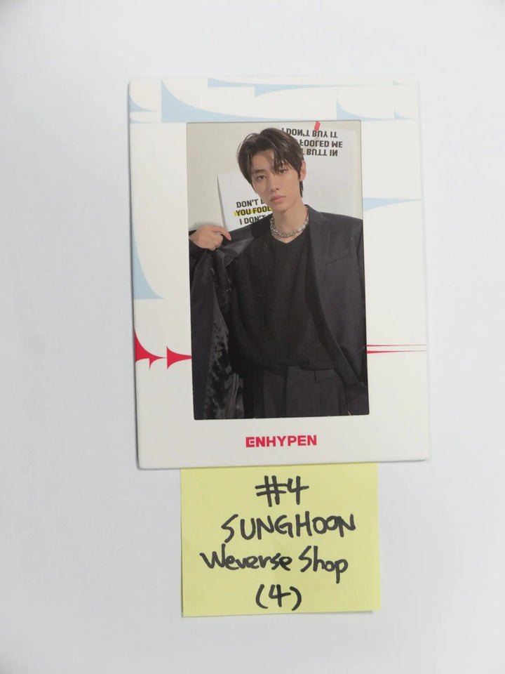 ENHYPEN "Dimension : Answer" - Weverse Shop Pre-Order Benefit Photocard + Photo Frame - HALLYUSUPERSTORE
