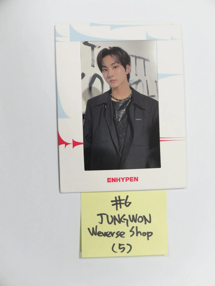 ENHYPEN "Dimension : Answer" - Weverse Shop Pre-Order Benefit Photocard + Photo Frame - HALLYUSUPERSTORE
