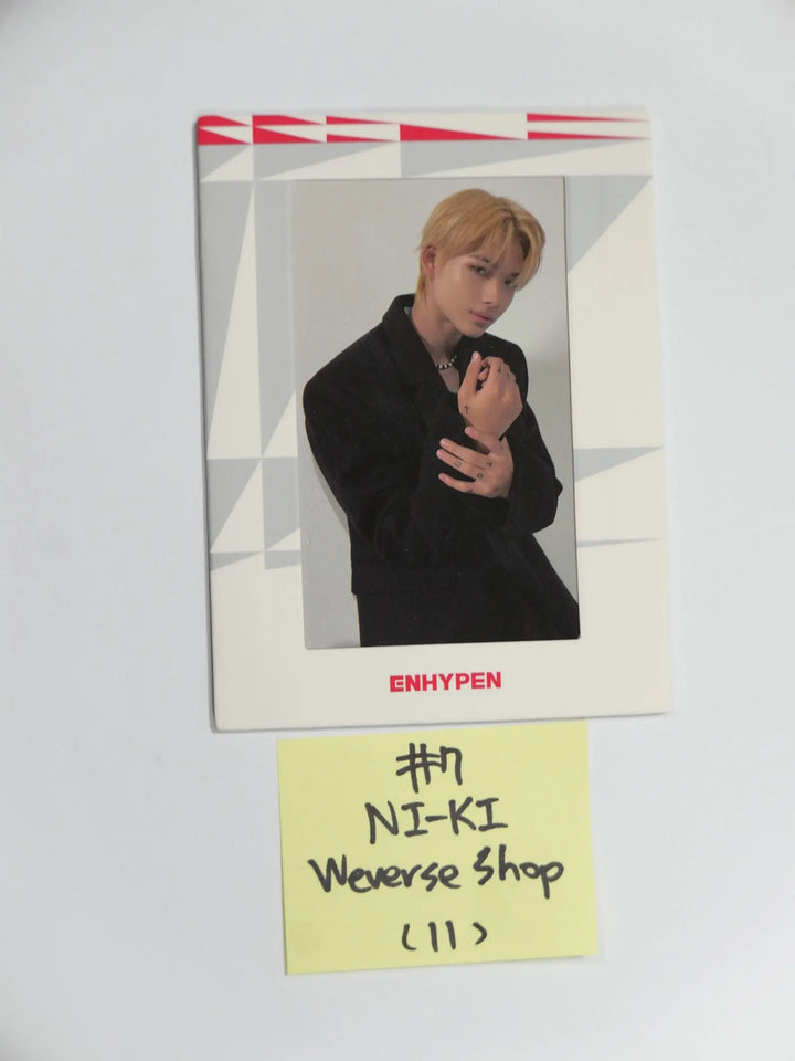 ENHYPEN "Dimension : Answer" - Weverse Shop Pre-Order Benefit Photocard + Photo Frame - HALLYUSUPERSTORE