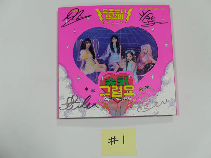 WJSN Chocome "Super Yuppers!" 2ND - Hand Autographed(Signed) Promo Album - HALLYUSUPERSTORE