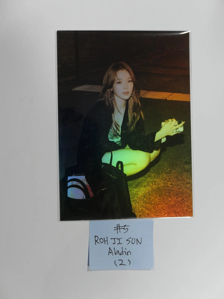 Fromis_9 "Midnight Guest" - Aladin Pre-Order Benefit Hologram Postcard - HALLYUSUPERSTORE
