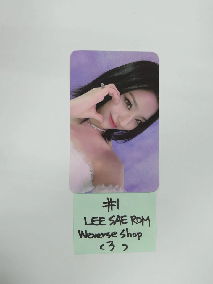 Fromis_9 "Midnight Guest" - Weverse Shop Fansign Event Photocard - HALLYUSUPERSTORE
