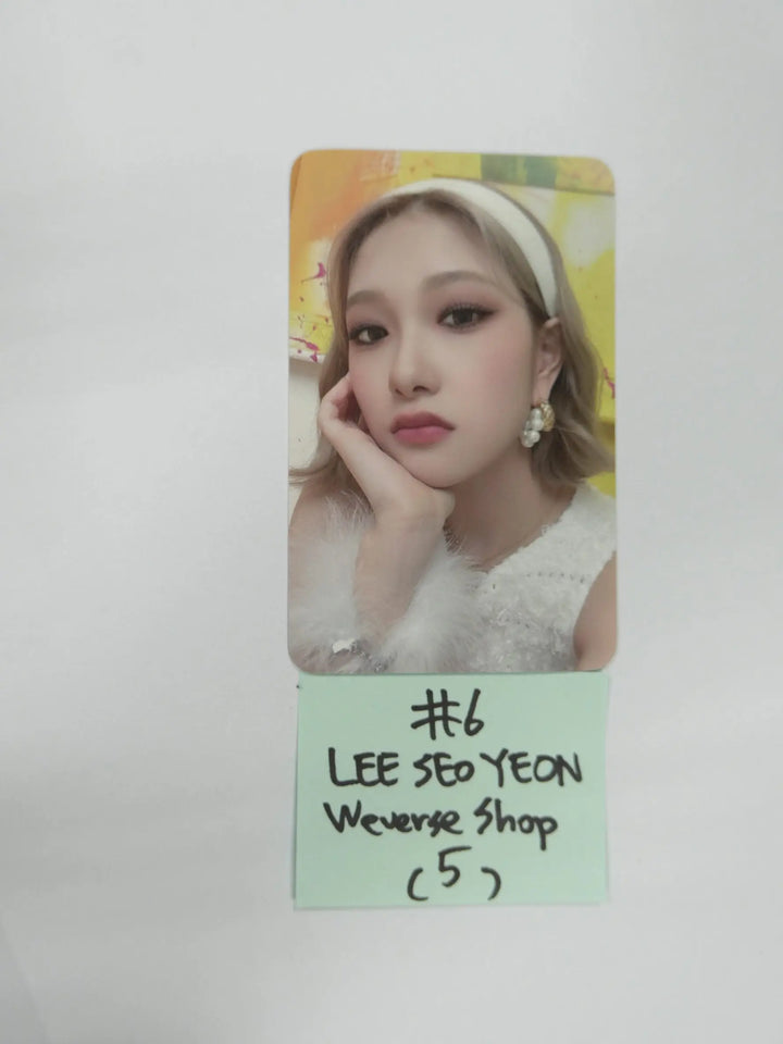 Fromis_9 "Midnight Guest" - Weverse Shop Fansign Event Photocard - HALLYUSUPERSTORE