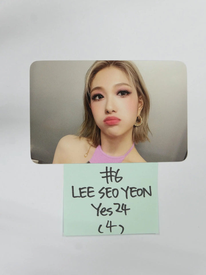 Fromis_9 "Midnight Guest" - Yes24 Fansign Event Photocard Round 2 - HALLYUSUPERSTORE