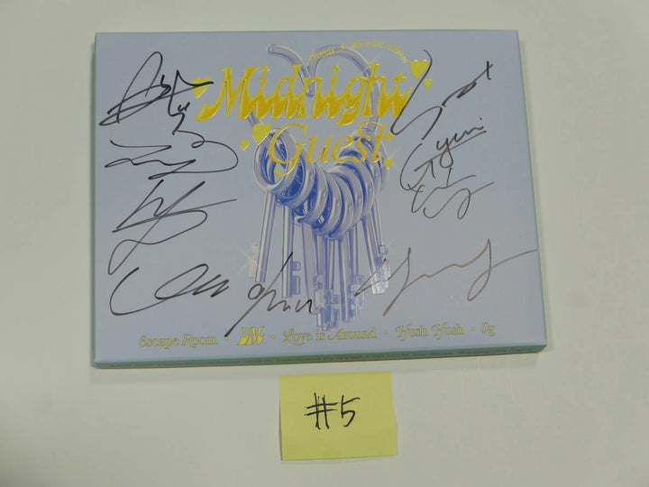 Fromis_9 "Midnight Guest" - Hand Autographed(Signed) Promo Album - HALLYUSUPERSTORE