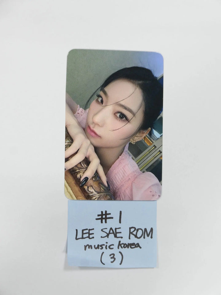 Fromis_9 "Midnight Guest" - Music Korea Fansign Event Photocard Round 2 - HALLYUSUPERSTORE