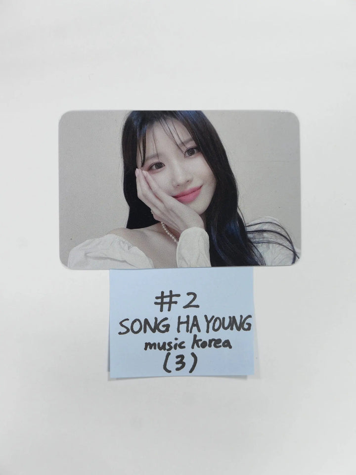 Fromis_9 "Midnight Guest" - Music Korea Fansign Event Photocard Round 2 - HALLYUSUPERSTORE