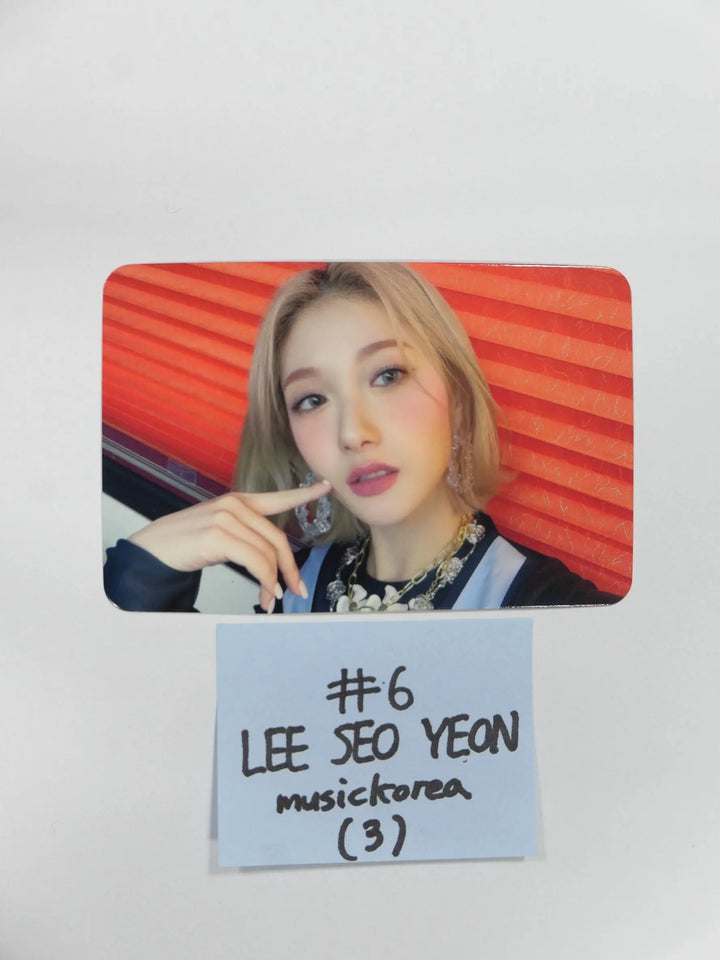 Fromis_9 "Midnight Guest" - Music Korea Fansign Event Photocard Round 2 - HALLYUSUPERSTORE