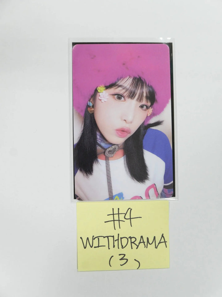 YENA "ˣ‿ˣ (SMiLEY)" - Withdrama Luckydraw Plastic PVC Photocard - HALLYUSUPERSTORE