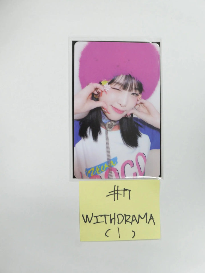 YENA "ˣ‿ˣ (SMiLEY)" - Withdrama Luckydraw Plastic PVC Photocard - HALLYUSUPERSTORE