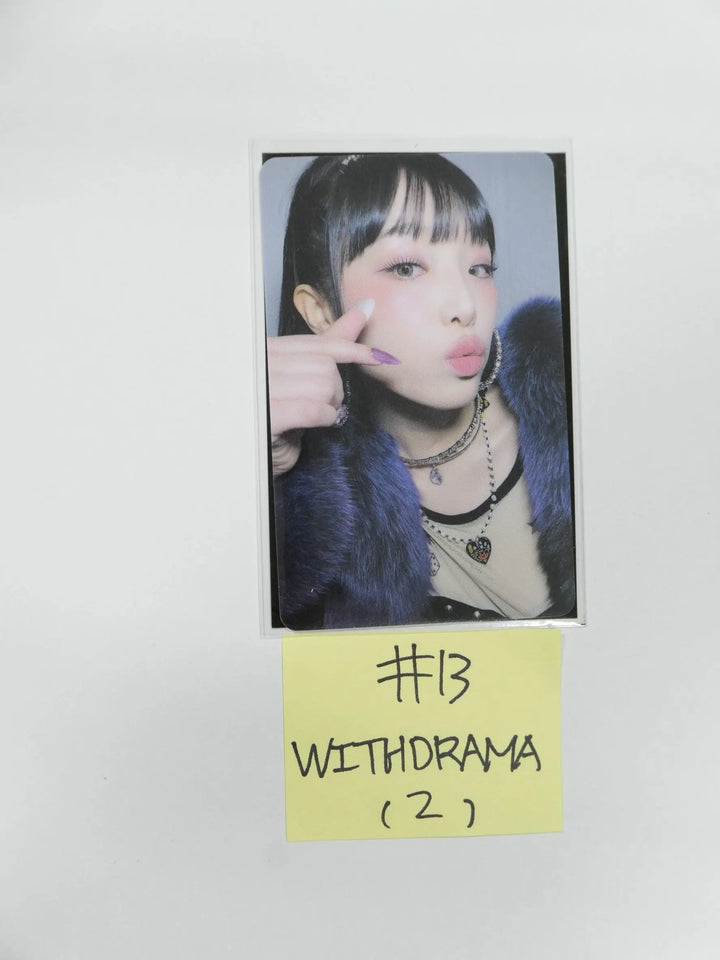 YENA "ˣ‿ˣ (SMiLEY)" - Withdrama Luckydraw Plastic PVC Photocard - HALLYUSUPERSTORE