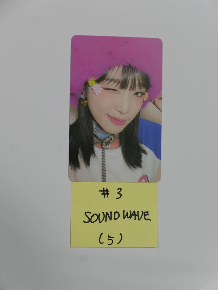 YENA "ˣ‿ˣ (SMiLEY)" - Soundwave Luckydraw Plastic PVC Photocard - HALLYUSUPERSTORE