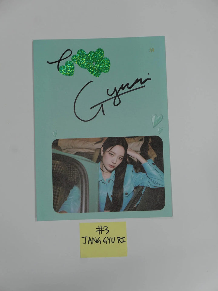 Fromis_9 "Midnight Guest" - A Cut Page From Fansign Event Album - HALLYUSUPERSTORE