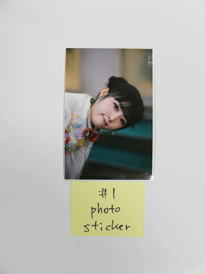 YENA "ˣ‿ˣ (SMiLEY)" -Offline Cafe Event Soundwave Photo Sticker - HALLYUSUPERSTORE