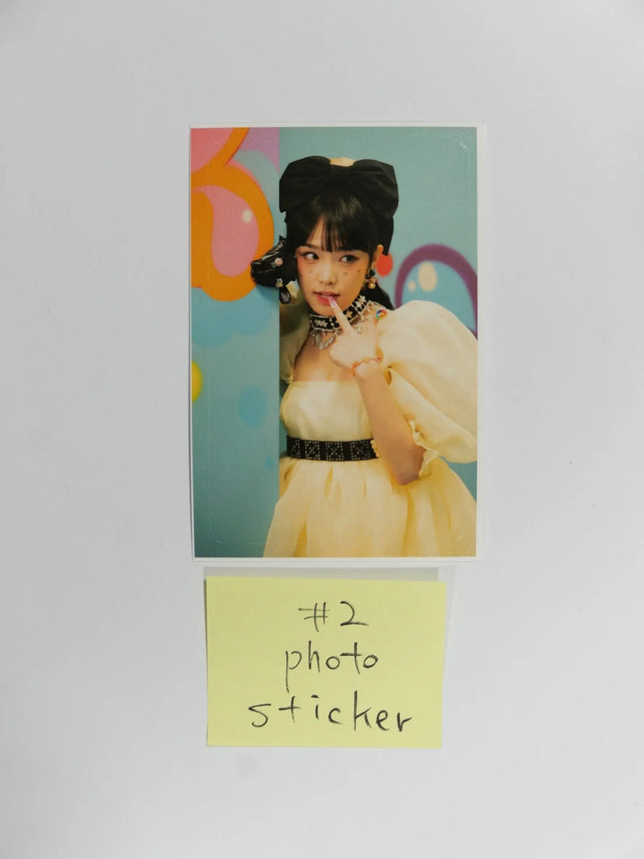 YENA "ˣ‿ˣ (SMiLEY)" -Offline Cafe Event Soundwave Photo Sticker - HALLYUSUPERSTORE