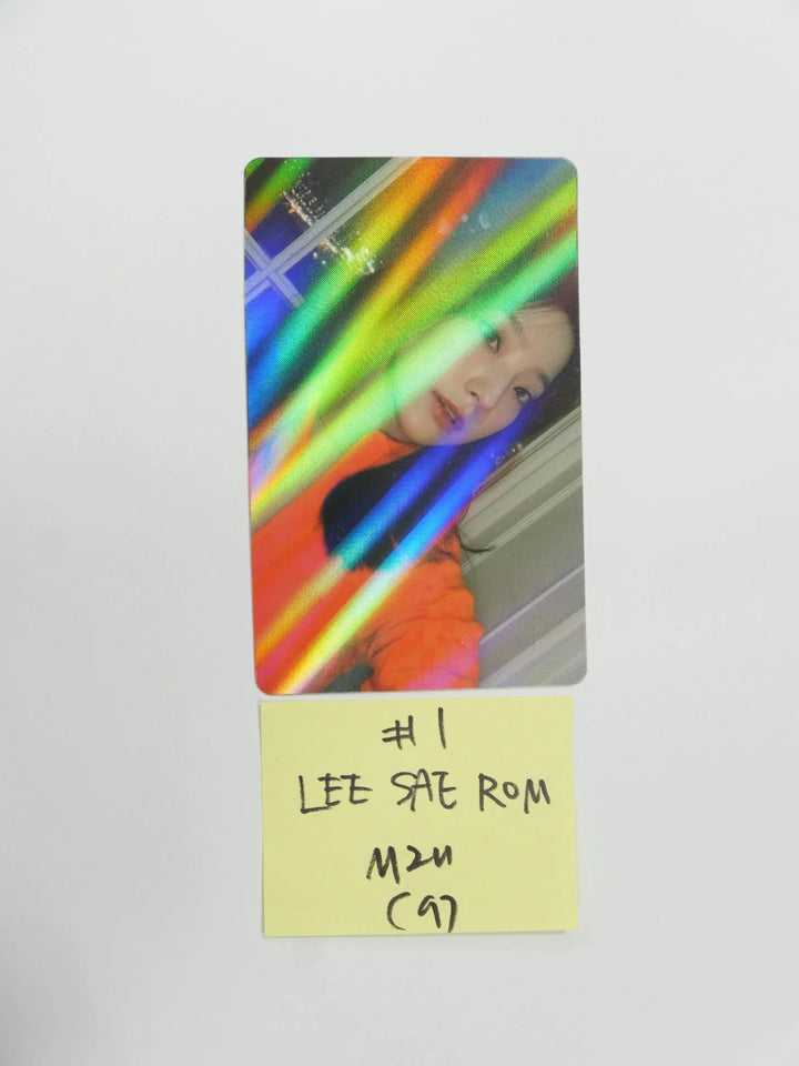 Fromis_9 "Midnight Guest" - M2U Luckydraw PVC Hologram Photocard - HALLYUSUPERSTORE