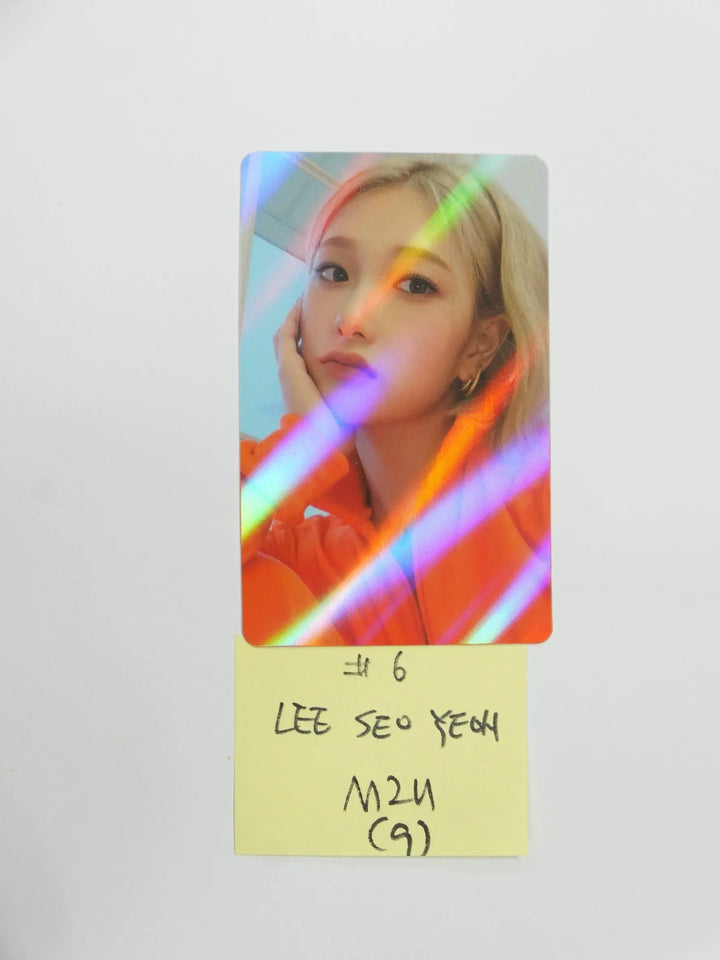 Fromis_9 "Midnight Guest" - M2U Luckydraw PVC Hologram Photocard - HALLYUSUPERSTORE