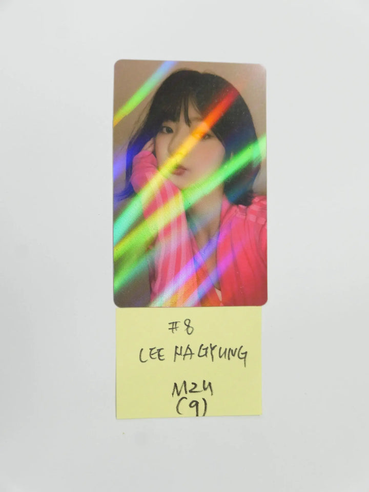 Fromis_9 "Midnight Guest" - M2U Luckydraw PVC Hologram Photocard - HALLYUSUPERSTORE