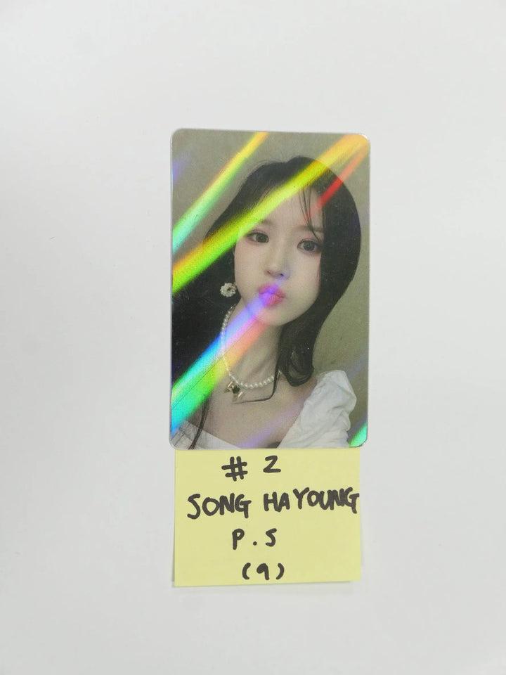 Fromis_9 "Midnight Guest" - Powerstation Luckydraw PVC Hologram Photocard - HALLYUSUPERSTORE