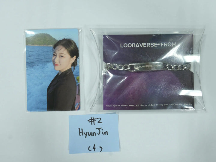 Loona " Loona VERSE : FROM" - 2022 Concert Chain Bracelet + Photocard - HALLYUSUPERSTORE