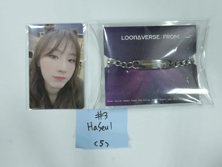 Loona " Loona VERSE : FROM" - 2022 Concert Chain Bracelet + Photocard - HALLYUSUPERSTORE