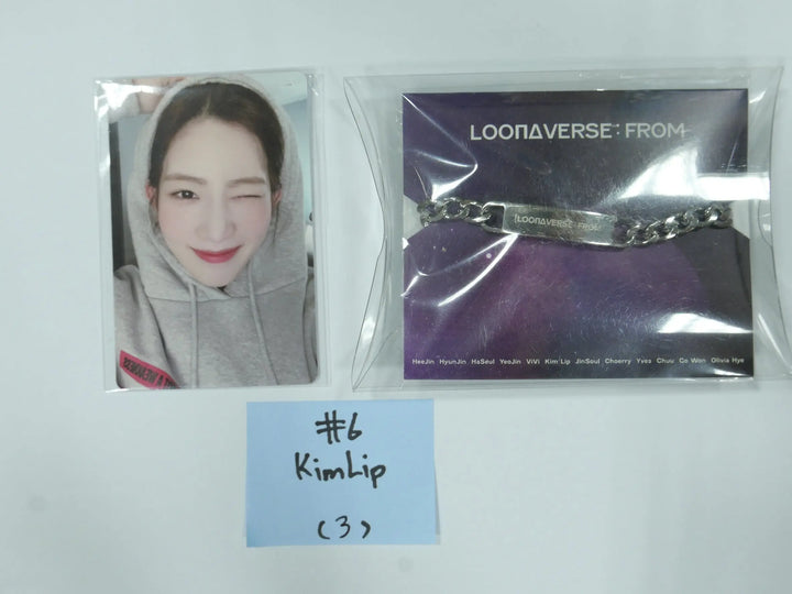 Loona " Loona VERSE : FROM" - 2022 Concert Chain Bracelet + Photocard - HALLYUSUPERSTORE