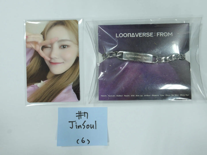 Loona " Loona VERSE : FROM" - 2022 Concert Chain Bracelet + Photocard - HALLYUSUPERSTORE