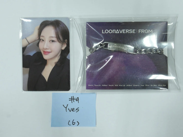Loona " Loona VERSE : FROM" - 2022 Concert Chain Bracelet + Photocard - HALLYUSUPERSTORE