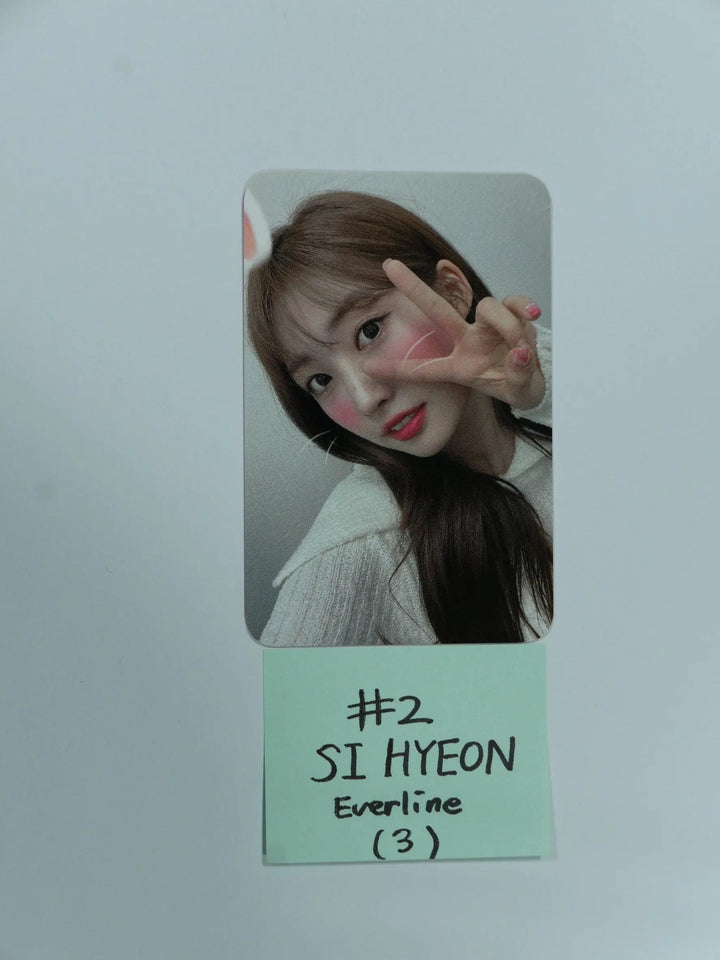 Everglow 'Return of The Girl' - Everline Fansign Event Photocard Round 5 - HALLYUSUPERSTORE