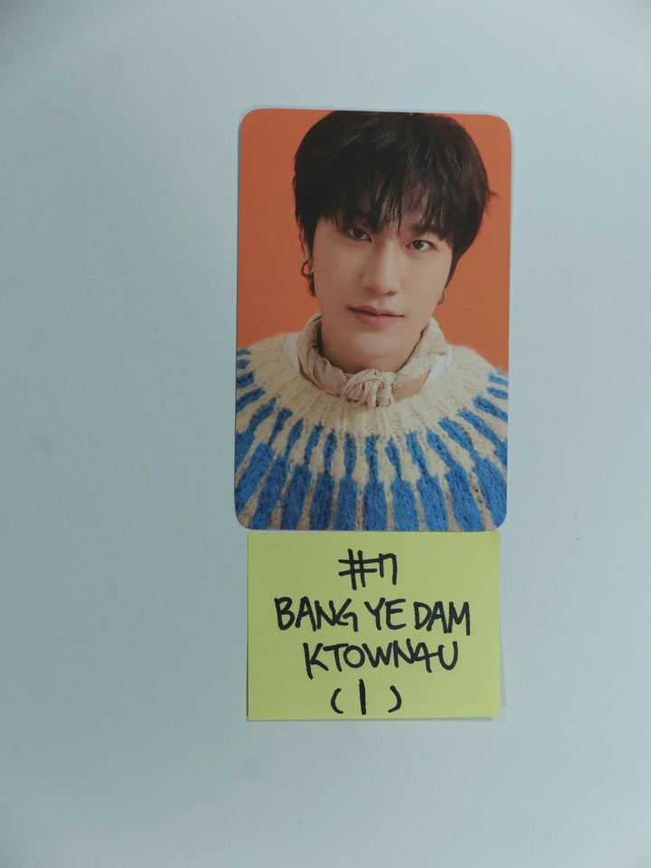 Treasure 'THE SECOND STEP : CHAPTER ONE' - Ktown4U Offline DIGIPACK Pre-Order Benefit Photocard - HALLYUSUPERSTORE