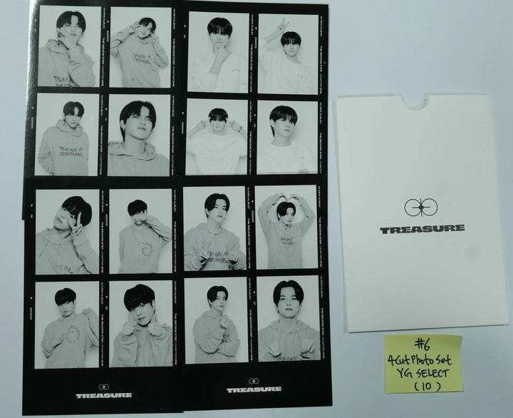 Treasure 'THE SECOND STEP : CHAPTER ONE' - YG Select Pre-Order Benefit Photocard, 4 Cut Photo - HALLYUSUPERSTORE
